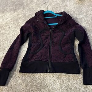 lululemon athletica Black and Purple Jacket